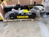 Champion 34-Ton Full Beam Log Splitter (Model #100425)  Open Box Our price $999.99