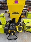 Open Box Champion Power Equipment 3-Inch Chipper/Shredder with 224cc Engine, Our Price $499.99