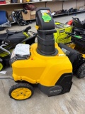 DeWalt Electric Snow Blower, Open Box, Our Price $399.99.
