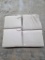 Open Box Hampton Bay Polyester Outdoor Seat Cushions, Set of Four