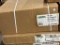 Open Box White Cabinet and Pole Set with Adjustable Design