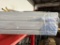 Open Box Calacatta Nowy White Polished Engineered Marble Threshold Tile Trim, Pack of 5