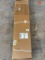 Open Box Black 12 x 47 Raised Panel Shutters