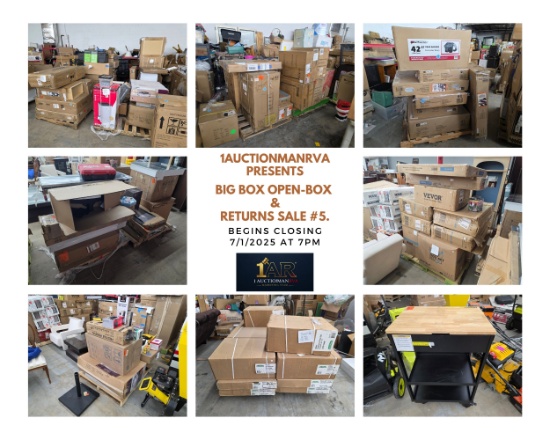 Big Box Retail Open Box & Returns Online Sale #5.