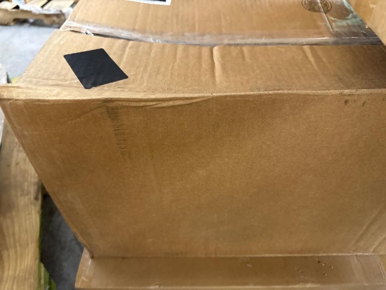 Open Box Hampton Bay Courtland 30 in. W x 12 in. D x 12 in. H Shaker Wall Bridge Kitchen Cabinet in