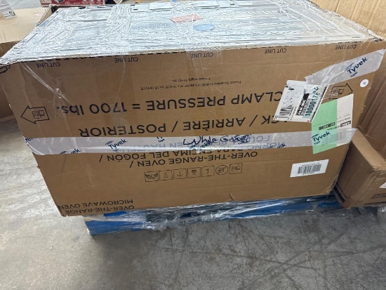 GE 1.6 cu. ft. Over-the-Range Microwave in Stainless Steel  Open Box