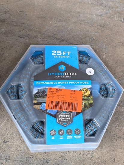 Hydrotech 25 Ft Expandable Burst Proof Hose Open Box