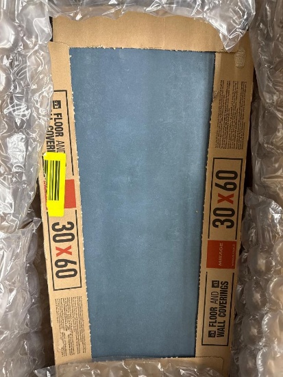 Open Box Forge Indigo 24 x 12 in Matte Porcelain Floor and Wall Tile