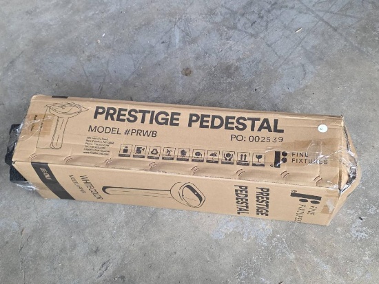 Open Box Prestige Pedestal Model #PRWB for Sink