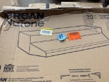 Broan-NuTone BUEZ1 30 in. Ductless Under Cabinet Range Hood, Stainless Steel, Open Box