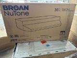 Broan-NuTone RL6200 Series 30 in. Ductless Under Cabinet Range Hood with Light in Black (Open Box)