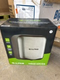 Alpine Stainless Steel Hand Dryer in Open Box