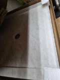 Open Box 36 in. x 36 in. Shower Pan with Marble Finish
