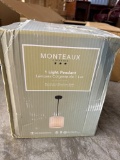 Monteaux Lighting 1-Light Pendant, Open Box