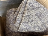 Open Box: Set of Carpet Mats in Neutral Multicolor Pattern