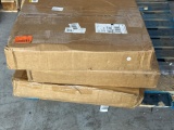 Open Box: Lot of 3 Boxes of Kolasus White 24 in. x 24 in. Matte Porcelain Marble Look Tile
