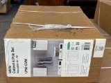 Open Box White Cabinet & Pole Set, Adjustable 58-76 Inches (LP60-GYW)