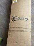 OutSunny 19 ft. x 10 ft. Heavy Duty Pop Up Coffee Canopy with Frame and Carry Bag, Open Box