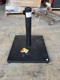 Open Box Black Metal Base Umbrella Stand