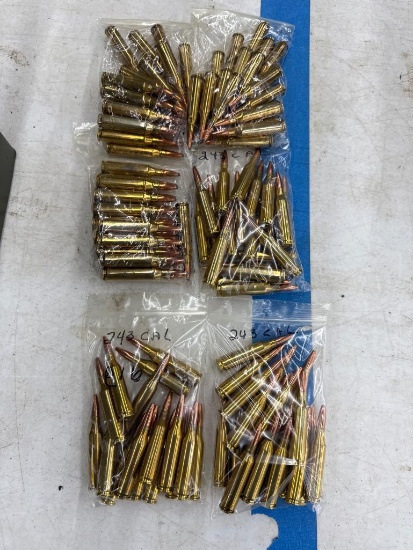 Lot of Assorted Items to Include Ammunition and Metal Ammo Box (Open Box)