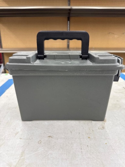 Open Box Ammo Safety Box with Handle