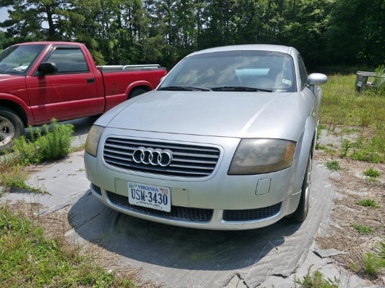 2000 Silver Audi TT 1.8T Turbo Coupe 5-Speed Manual, 158,485 mi