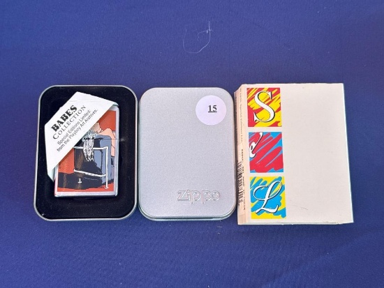 Zippo Babes Collection Lighter in Original Case