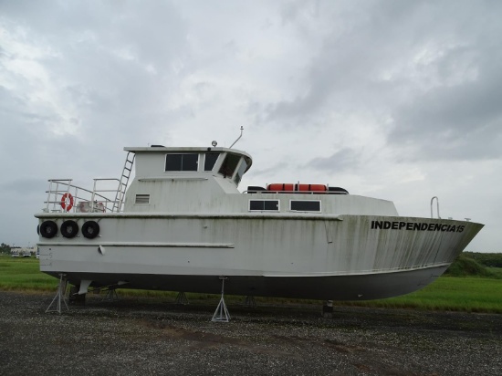 "INDEPENDENCIA 15" 45' ALUMINUM CREW VESSEL - AS NEW