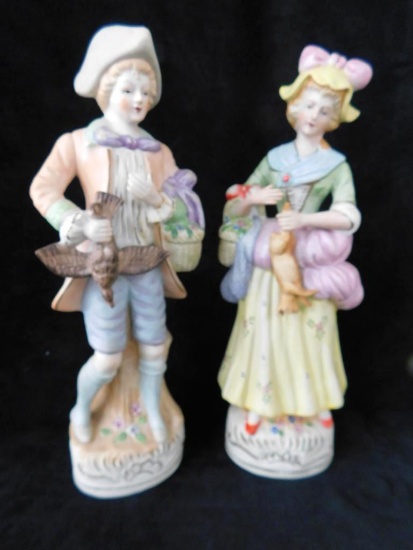 Occupied Japan - Victorian Couple - 2pcs