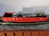 Vintage 1942 Red Culvert Gondola #3 No Box