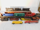 Box Lot of Vintage Lionel Locomotives and Cars