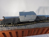 Lionel No. 6-51600 NYC Depressed Center Flatcar With Generator Stator Load