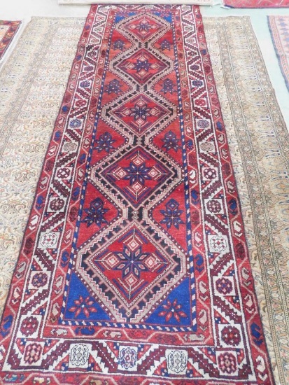 Hamedan Rug 3'5" x 10'