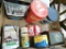 Grouping of 9 Vintage Tins - Various Products
