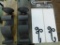 Box Lot of 3 Pairs of Wall Hooks and Candle Sconces