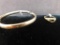 14K Yellow Gold Ring - Stone was Removed 2.12 Grams 10K Yellow Gold Damaged Childs Bangle