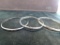 Sterling Silver Bangles 3 Total 40.6 Grams