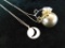 Sterling Silver Necklaces 6.8 Grams does not include Ball Bell Slide which is not 925 2 Pieces