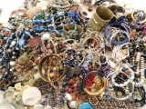 Box Lot of Approximately 10 lbs of Costume Jewelry #10