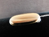 10K Yellow Gold Brooch with Mother of Pearl 4.1 Grams