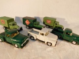 Vehicles of the 1950s in 1:43 scale 3 Pick Up Trucks 3 Box Trucks
