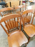 Maple Arrow Back Chairs