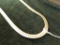 Sterling Silver Heavy Herringbone Necklace 45.8 Grams
