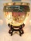 Vintage Chinese Fish Bowl with Stand