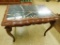 French Marble Top End Table