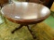 Round Mahogany Pedestal Table