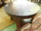 Spanish Round Marble Top End Table
