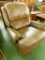 Braddington Young Leather Swivel Rocker