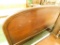 Double Mahogany Bed with Curved Foot Board