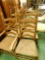 Oak Ladder Back Chairs